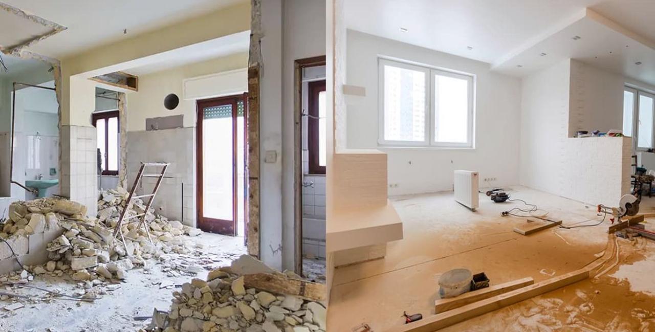 Indoor Renovation (Before & After)
